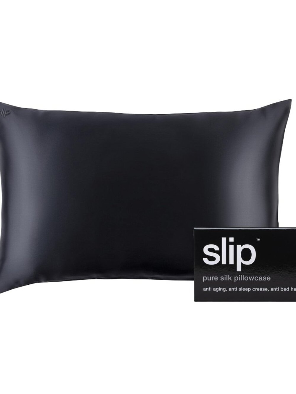 Slip Queen Pillowcase (Style #SLIP-6018) – Black New